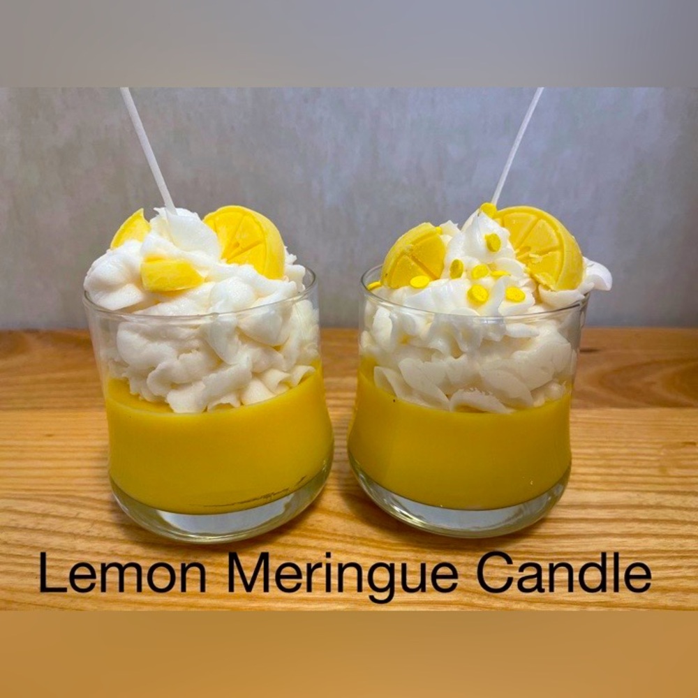Lemon Meringue Candle
